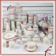 different kinds of dinnerware